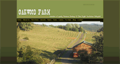 Desktop Screenshot of oakwoodfarmnc.com